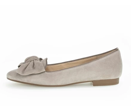 Gabor Ballerina Sko Dame Beige | DK0002020