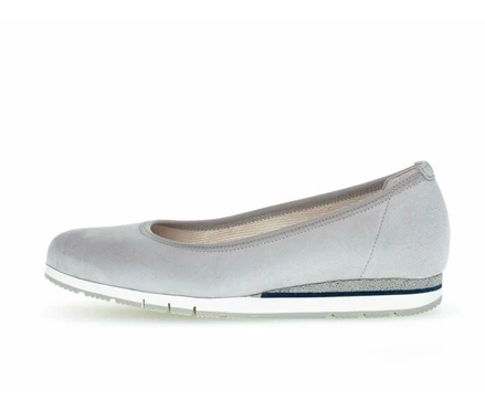 Gabor Ballerina Sko Dame Gray | DK0002168