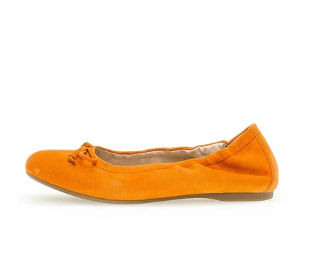 Gabor Ballerina Sko Dame Orange | DK0002061