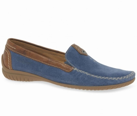 Gabor California Sports Loafers Dame Blå | DK0001907