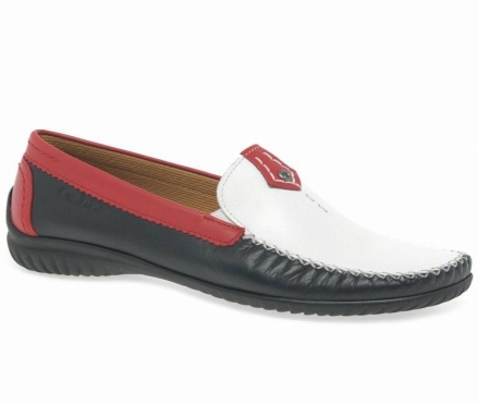 Gabor California Sports Loafers Dame Mørkeblå Flerfarvede | DK0001904