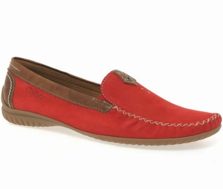 Gabor California Sports Loafers Dame Rød | DK0001900