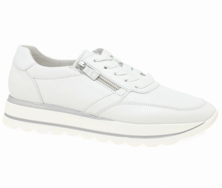 Gabor Lancer Sneakers Dame Hvide | DK0001355