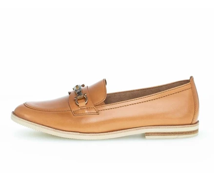 Gabor Loafers Dame Beige | DK0001753