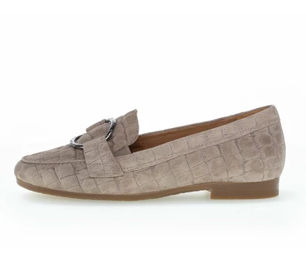 Gabor Loafers Dame Beige | DK0001826