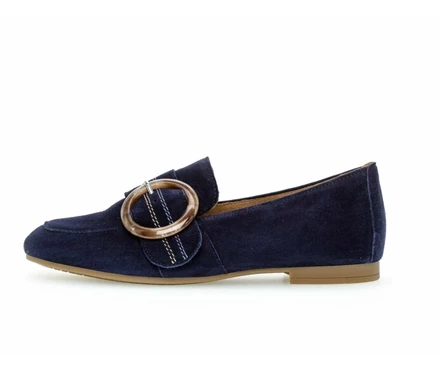 Gabor Loafers Dame Blå | DK0001742