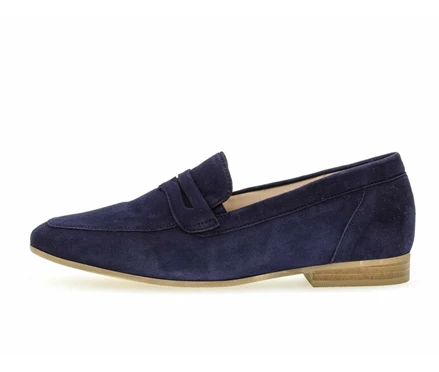 Gabor Loafers Dame Blå | DK0001802