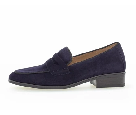 Gabor Loafers Dame Blå | DK0001803