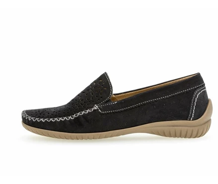 Gabor Loafers Dame Blå | DK0001886