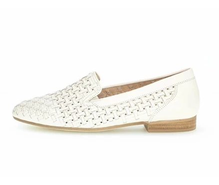 Gabor Loafers Dame Hvide | DK0001725