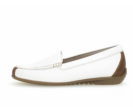 Gabor Loafers Dame Hvide | DK0001733