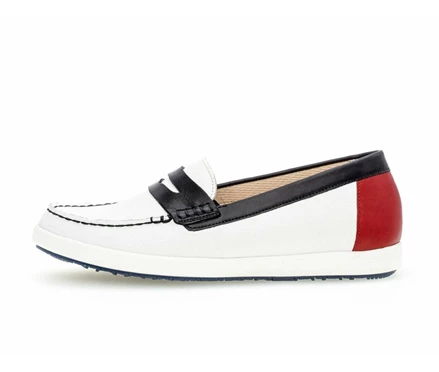 Gabor Loafers Dame Hvide | DK0001801