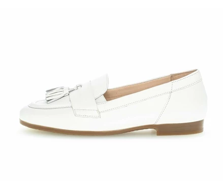 Gabor Loafers Dame Hvide | DK0001882