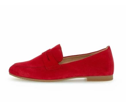 Gabor Loafers Dame Rød | DK0001757