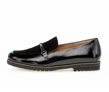 Gabor Loafers Dame Sort | DK0001748