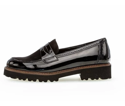 Gabor Loafers Dame Sort | DK0001760