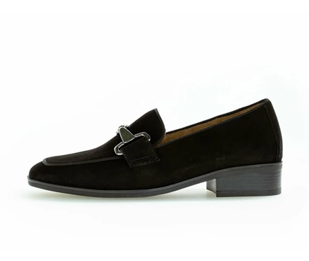 Gabor Loafers Dame Sort | DK0001791