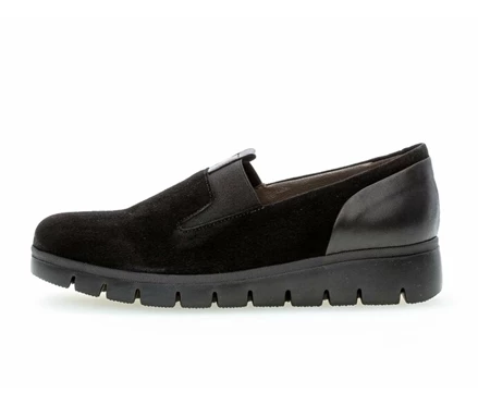 Gabor Loafers Dame Sort | DK0001808