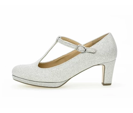 Gabor Pumps Dame Sølv | DK0001654