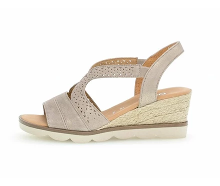 Gabor Sandaler Dame Beige | DK0002422