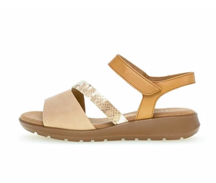 Gabor Sandaler Dame Beige | DK0002833