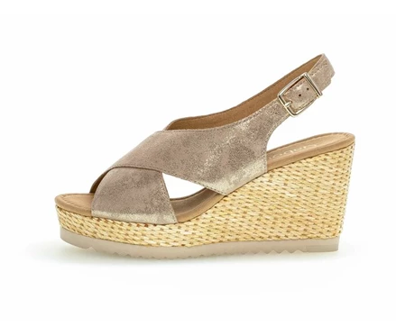 Gabor Sandaler Dame Beige | DK0002885