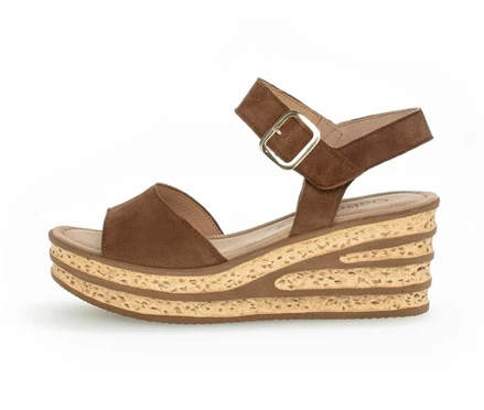 Gabor Sandaler Dame Brune | DK0002734