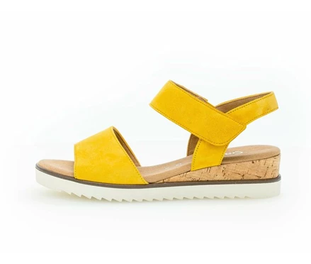 Gabor Sandaler Dame Gul | DK0002481