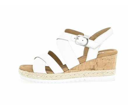 Gabor Sandaler Dame Hvide | DK0002581