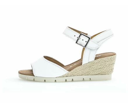 Gabor Sandaler Dame Hvide | DK0002740