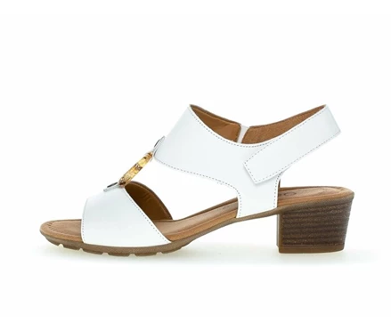 Gabor Sandaler Dame Hvide | DK0002884