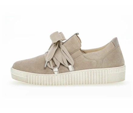 Gabor Sneakers Dame Beige | DK0000220