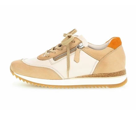 Gabor Sneakers Dame Beige | DK0000678