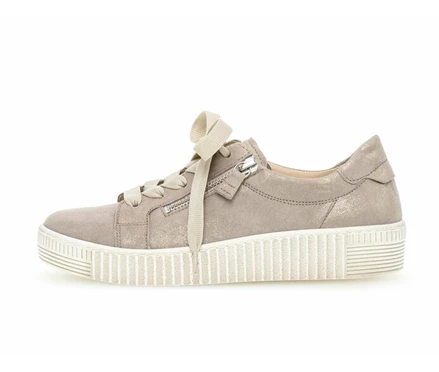 Gabor Sneakers Dame Beige | DK0000729