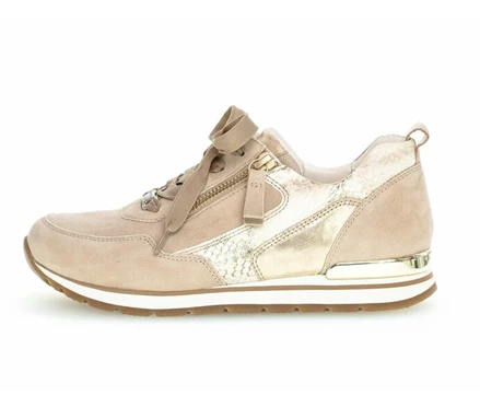 Gabor Sneakers Dame Beige | DK0000990