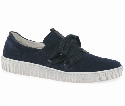 Gabor Waltz Casual Sneakers Dame Blå | DK0001306