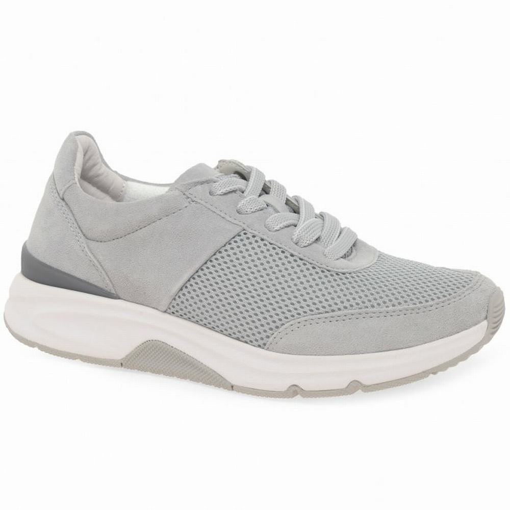 Gabor Aloe Sneakers Dame Lysegrå | DK0001330