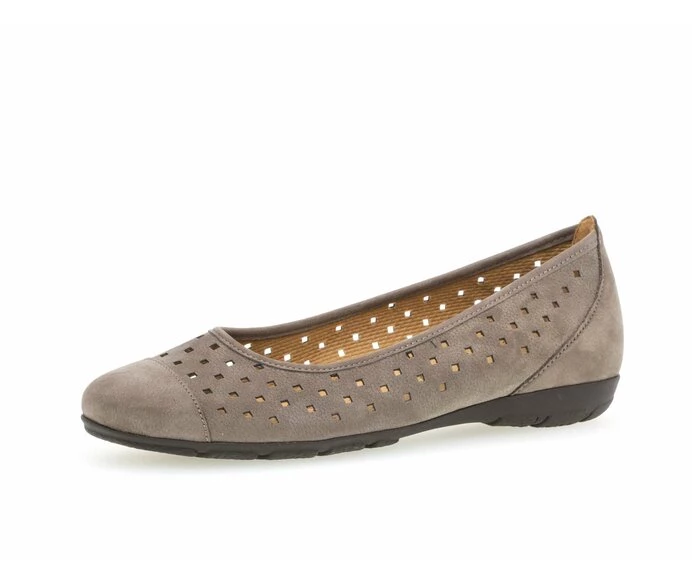 Gabor Ballerina Sko Dame Brune | DK0002063