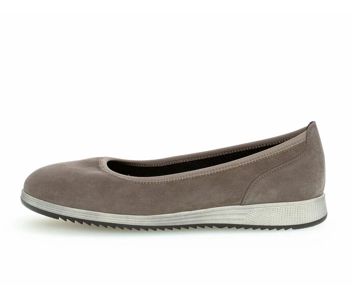 Gabor Ballerina Sko Dame Gray | DK0002160