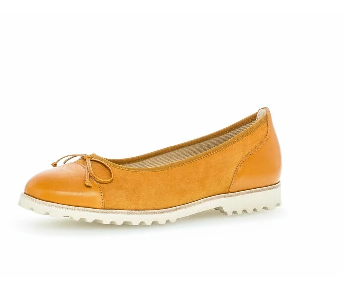 Gabor Ballerina Sko Dame Orange | DK0002036