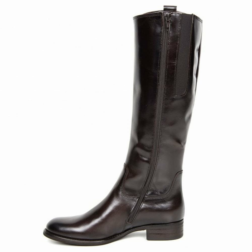 Gabor Brook M Medium Calf Fitting Knæhøje Støvler Dame Brune | DK0002984