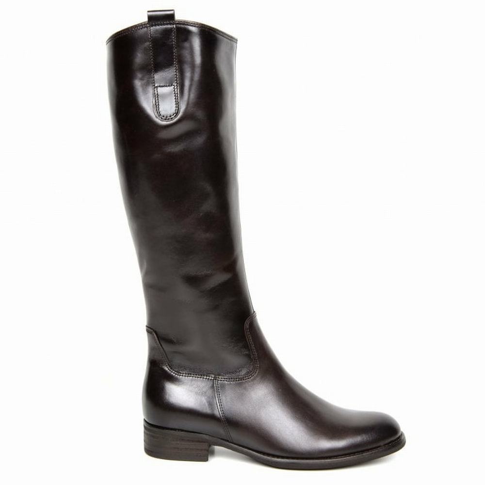 Gabor Brook M Medium Calf Fitting Knæhøje Støvler Dame Brune | DK0002984