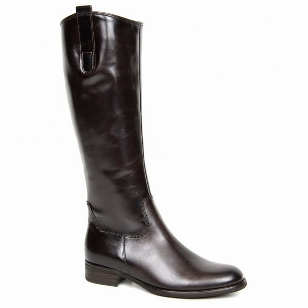 Gabor Brook M Medium Calf Fitting Knæhøje Støvler Dame Brune | DK0002984