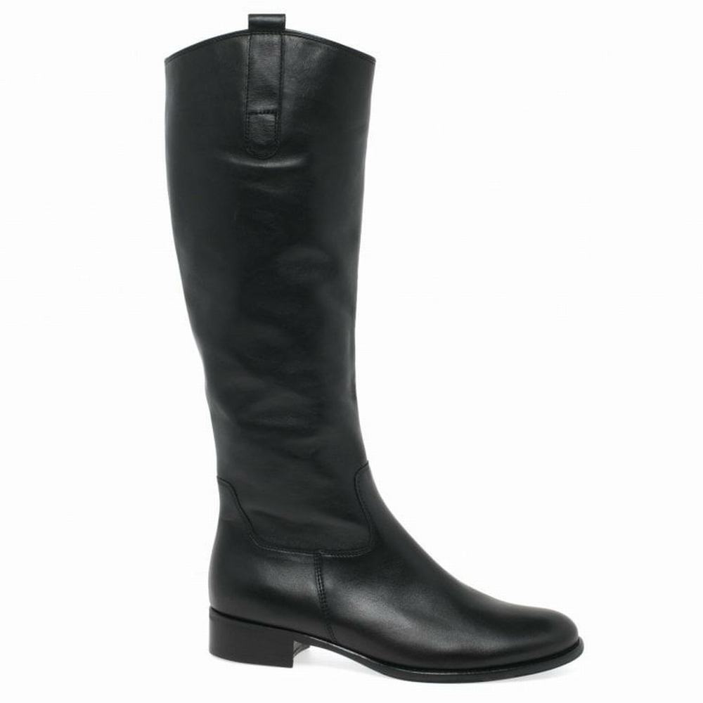 Gabor Brook M Medium Calf Fitting Knæhøje Støvler Dame Sort | DK0002985