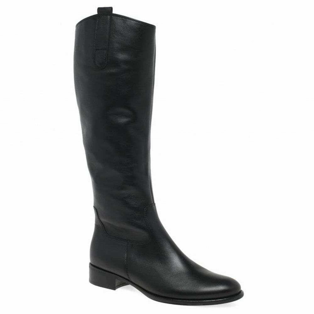 Gabor Brook M Medium Calf Fitting Knæhøje Støvler Dame Sort | DK0002985