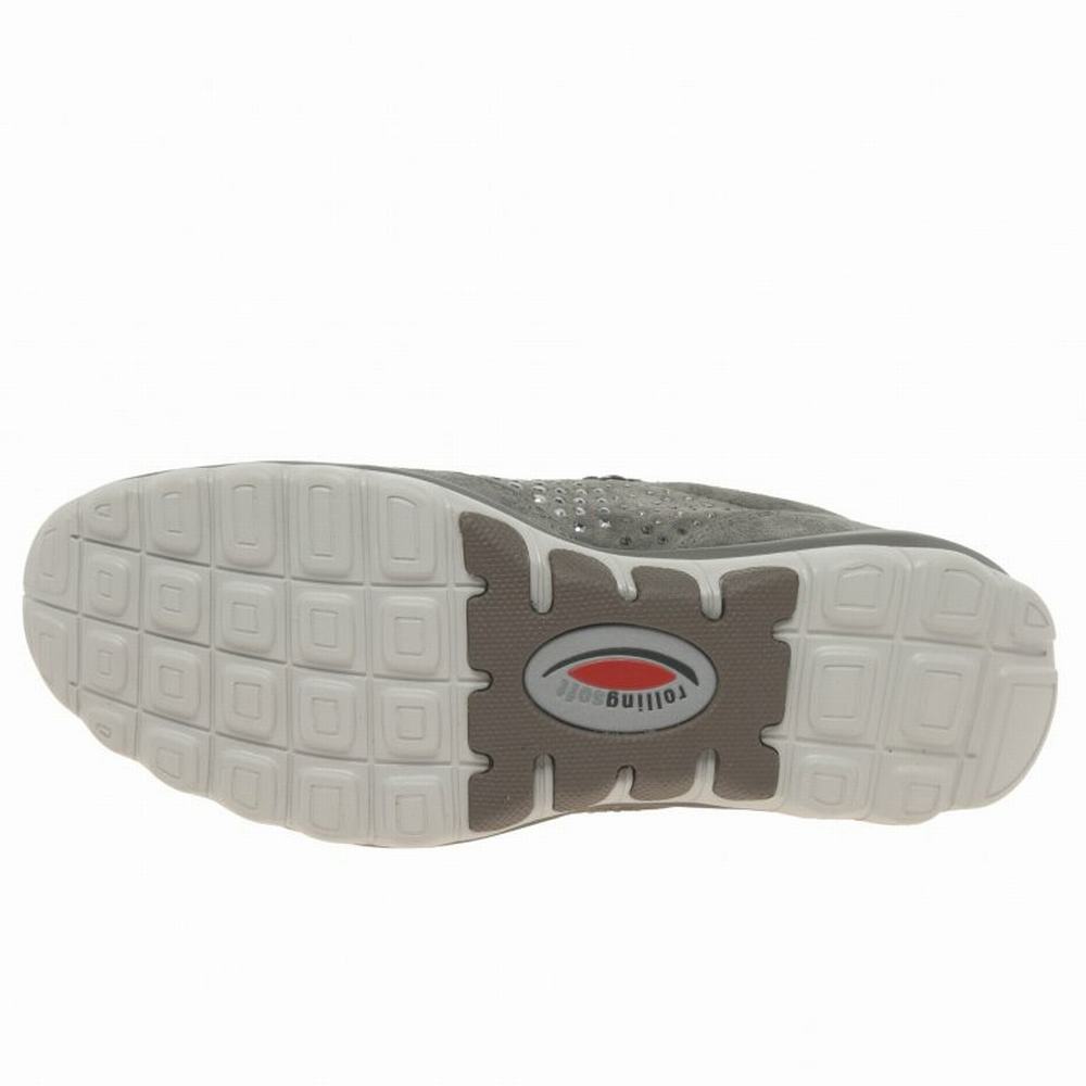 Gabor Fantastic Casual Sports Trainers Flade Sko Dame Grå | DK0001931