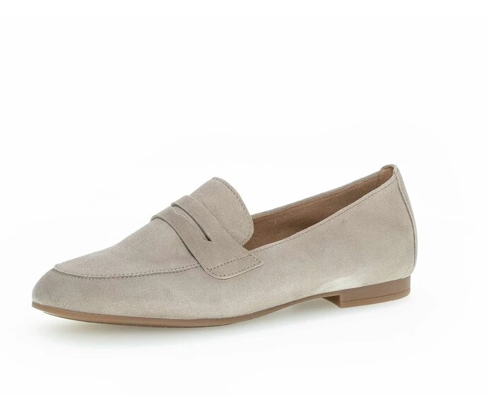 Gabor Loafers Dame Beige | DK0001750