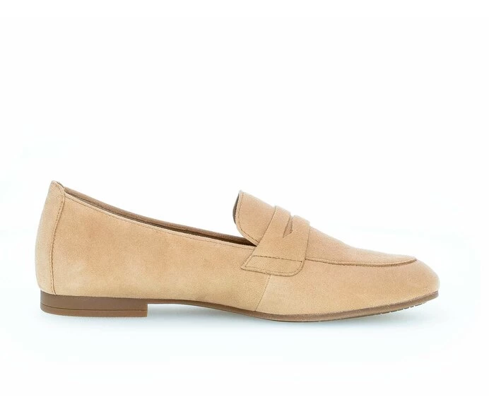 Gabor Loafers Dame Beige | DK0001817