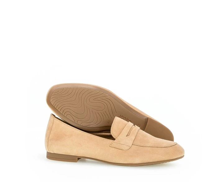 Gabor Loafers Dame Beige | DK0001817