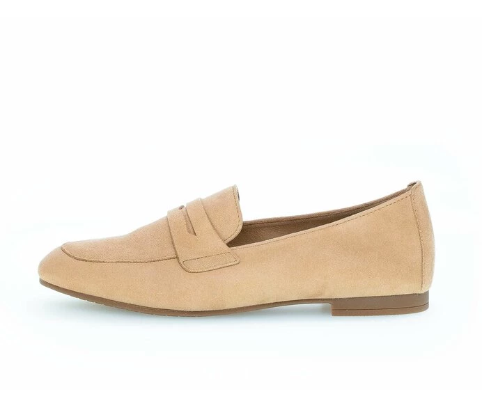 Gabor Loafers Dame Beige | DK0001817